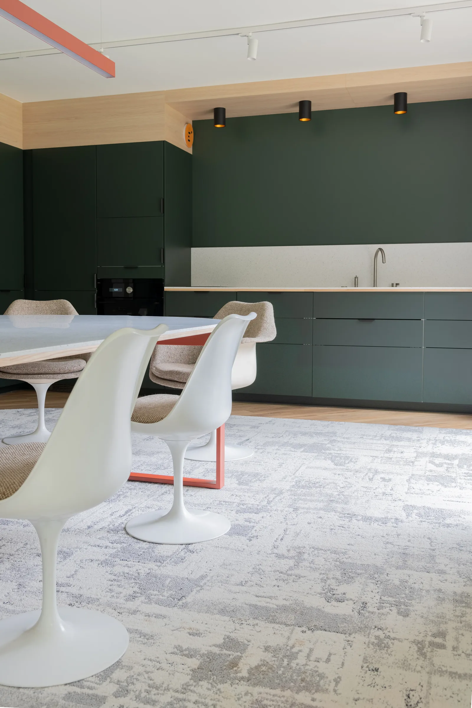 Bureaux Esquisse — cuisine vert sauge